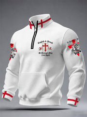 Men's St George's Day Waffle Sweatshirts