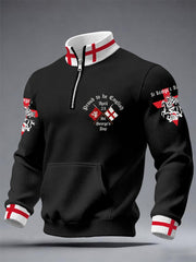 Men's St George's Day Waffle Sweatshirts