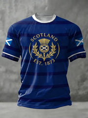 Unisex UK Scotland Football Lover 2026 Printed T-shirt