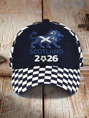 Unisex UK Football Lover Scotland Print Hat