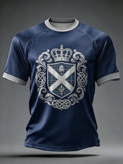 Unisex UK Scotland Football Lover 2026 Printed T-shirt