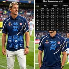 Retro British Football Fan Art Print Casual Jersey