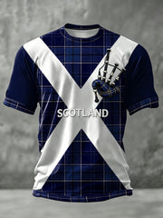 Unisex UK Scotland Football Lover 2026 Printed T-shirt