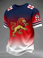 Retro British Football Fan-Style Casual Jersey