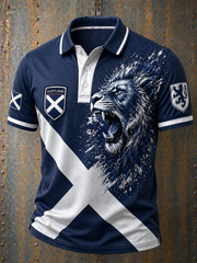 Men's Scotland Printed polo shirt