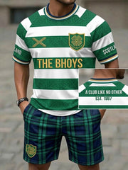 Men's UK Football Lover Scotland Printed Sets