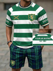 Men's UK Football Lover Scotland Printed Sets