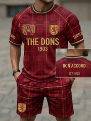 Men's UK Football Lover Scotland Printed Sets