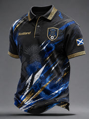 Men's Scottish Football Short Sleeve Shirt