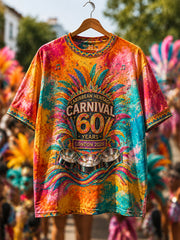 Men's 60th Anniversary Carnival Graphic Short Sleeve T-shirt