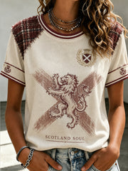 Women's Scotland Football Short-Sleeved T-Shirt