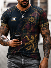 Women's Scotland Printed short-sleeved T-shirt