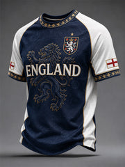 Men's Gift For Football Fans Print Casual Tee