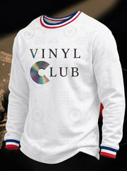 Men's Retro Northern Soul Print Casual Sweatshirt