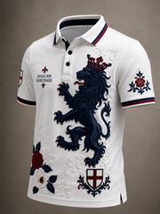 Men's England Printed polo shirt