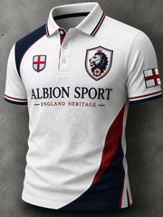Men's England Printed polo shirt