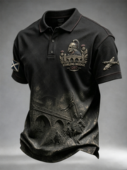 Men's Scottish veterans of the Battle of Stirling Bridge polo shirt