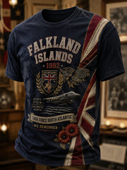 Men's Falklands War Veteran Short Sleeve Shirt