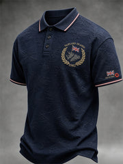 Men's Falklands War Veteran Printed polo shirt