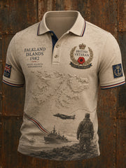Men's Falklands War Veteran Short Sleeve Shirt
