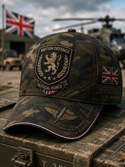 Men's Camouflage Military-Style Print Hat