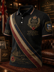Men's British Veterans Of The Falklands War Short Sleeve Shirt