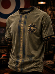 Men's Modern Culture Lover Printed short sleeves t-shirt