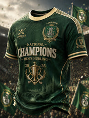 Men's Limerick Hurling Printed T-shirt