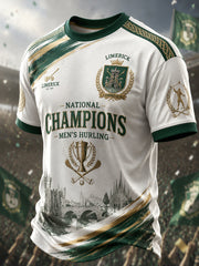 Men's Limerick Hurling Printed T-shirt