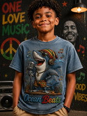 Shark Music Kids' T-Shirt