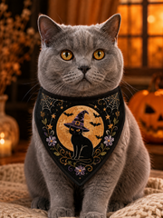 Pet Halloween Triangle Scarf