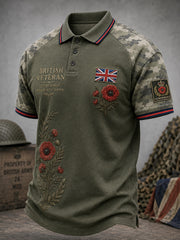 Men's British Veterans' Memorial Short Sleeves T-Shirt