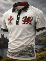 Men's Welsh Dragon Printed Shirt