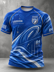 Men's Irish Rugby Leinster Rugby Fans Lover Short Sleeve T-Shirt