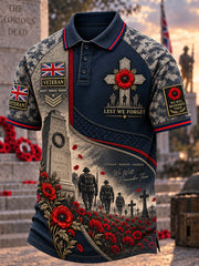 Men's British Veterans' Memorial Short Sleeve Shirt