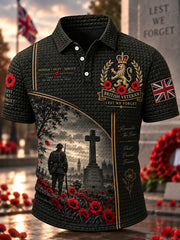 Men's British Veterans' Memorial Short Sleeve Shirt