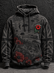 Men's Remembrance Day Lest We Forget Hoodie