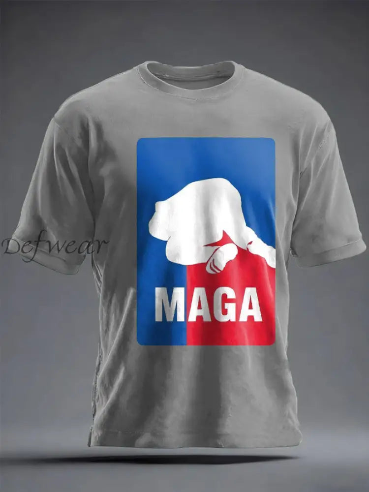 Unisex 8647 FDT Funny Printed T-shirt Light Gray / S