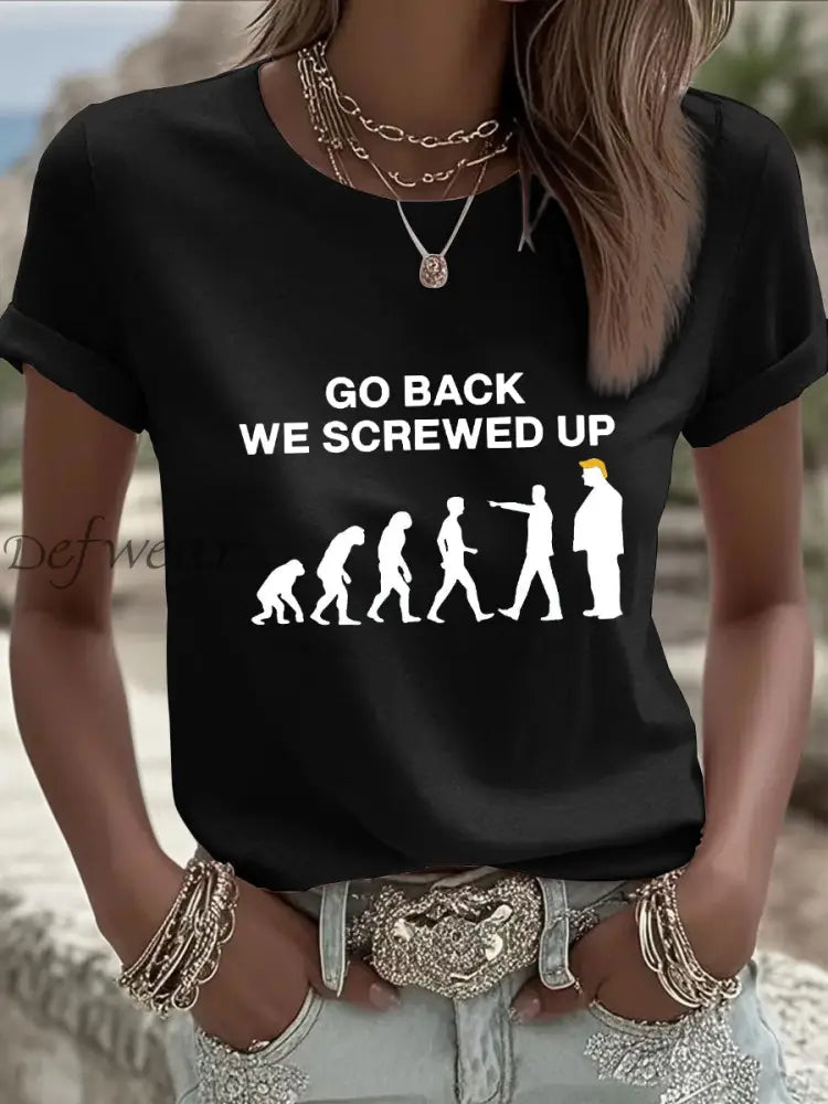 Women’s No Kings T-shirt Black / S