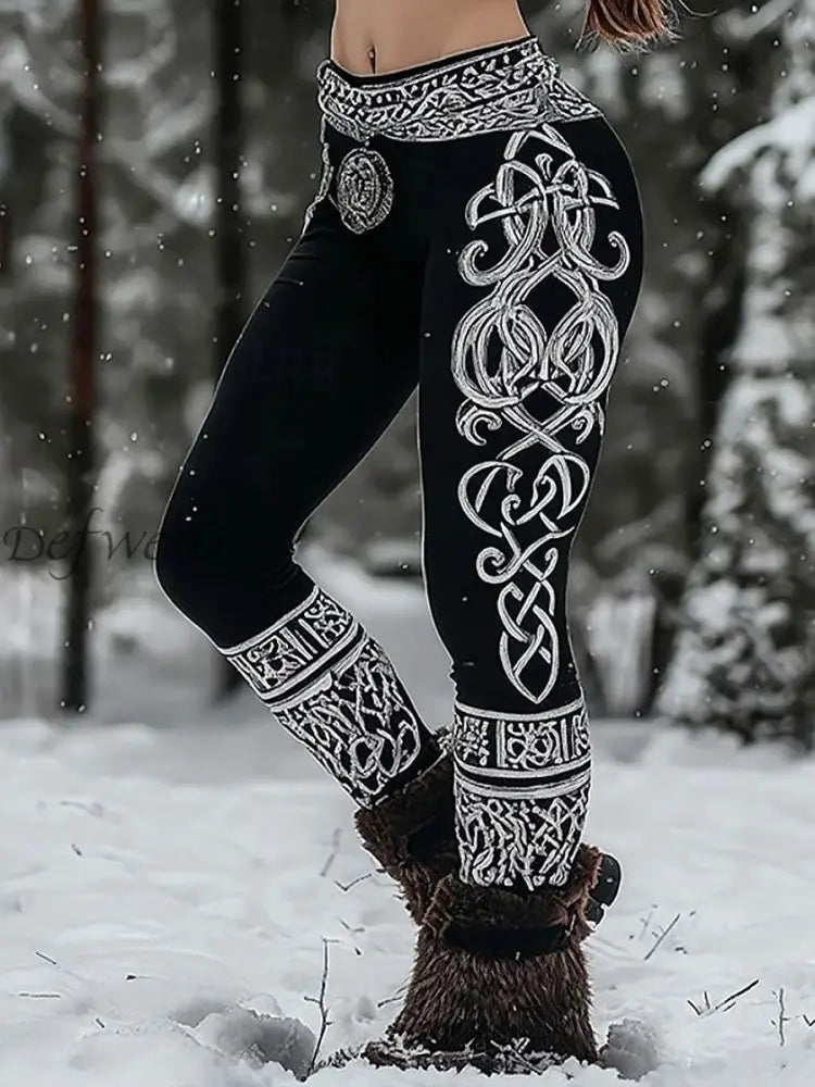 Women’s Viking leggings Black / S