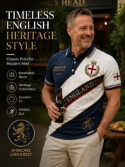 Men's England Printed polo shirt