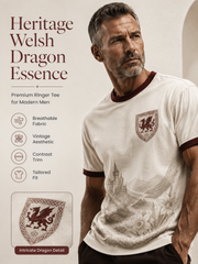 Men's Welsh Dragon Printed T-shirt