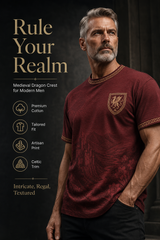 Men's Welsh Dragon Printed T-shirt