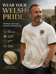 Men's Welsh Dragon Printed T-shirt