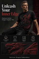 Men's Welsh Dragon Printed T-shirt