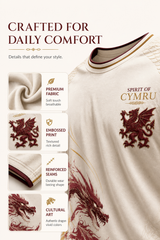 Men's Welsh Dragon Printed T-shirt