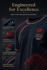 Men's Welsh Dragon Printed T-shirt