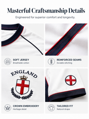 Women's England Printed round neck short sleeve T-shirt