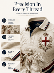 Men's England Printed polo shirt