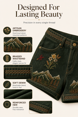 Women's Welsh Cultural Elements Art Print Shorts
